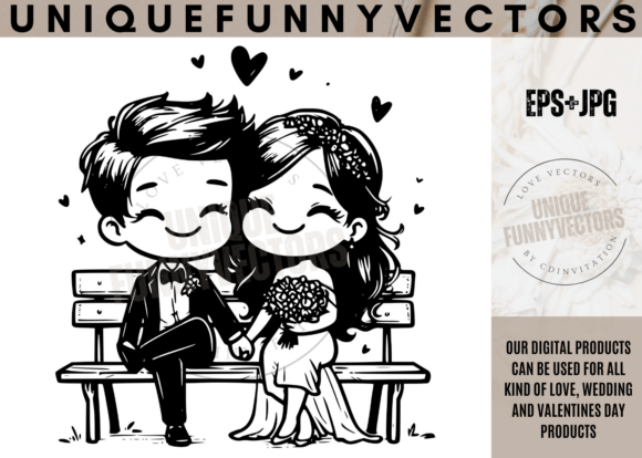 Love and Wedding Svg Vectors 483: Capturing Romance in Every Detail