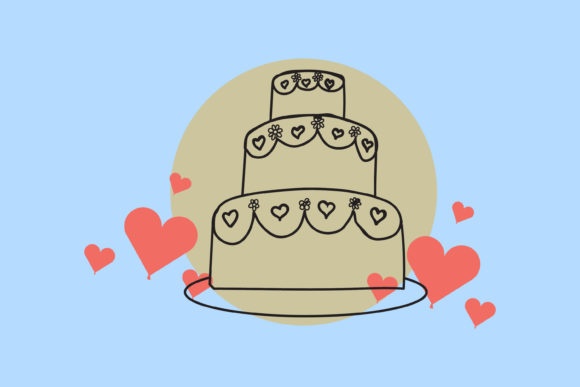 Wedding Cake Icon Black Line: The Ultimate Design Asset