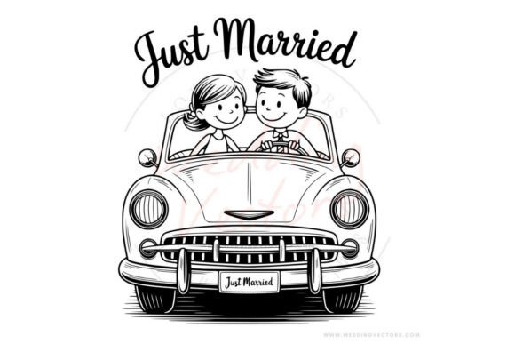 Wedding Couple Svg and Stick Vectors 57: Love in Every Detail