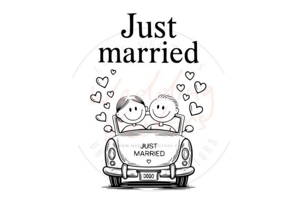Wedding Couple Svg and Stick Vectors 65: A Designer's Guide to Love-Filled Graphics