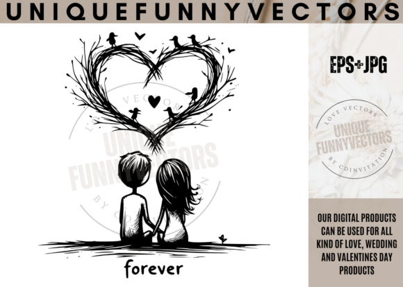 Wedding Couple SVG & Stick Vectors 355: Infusing Projects with Charm