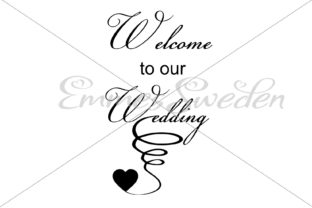Welcome to Our Wedding: A Font for Timeless Romance